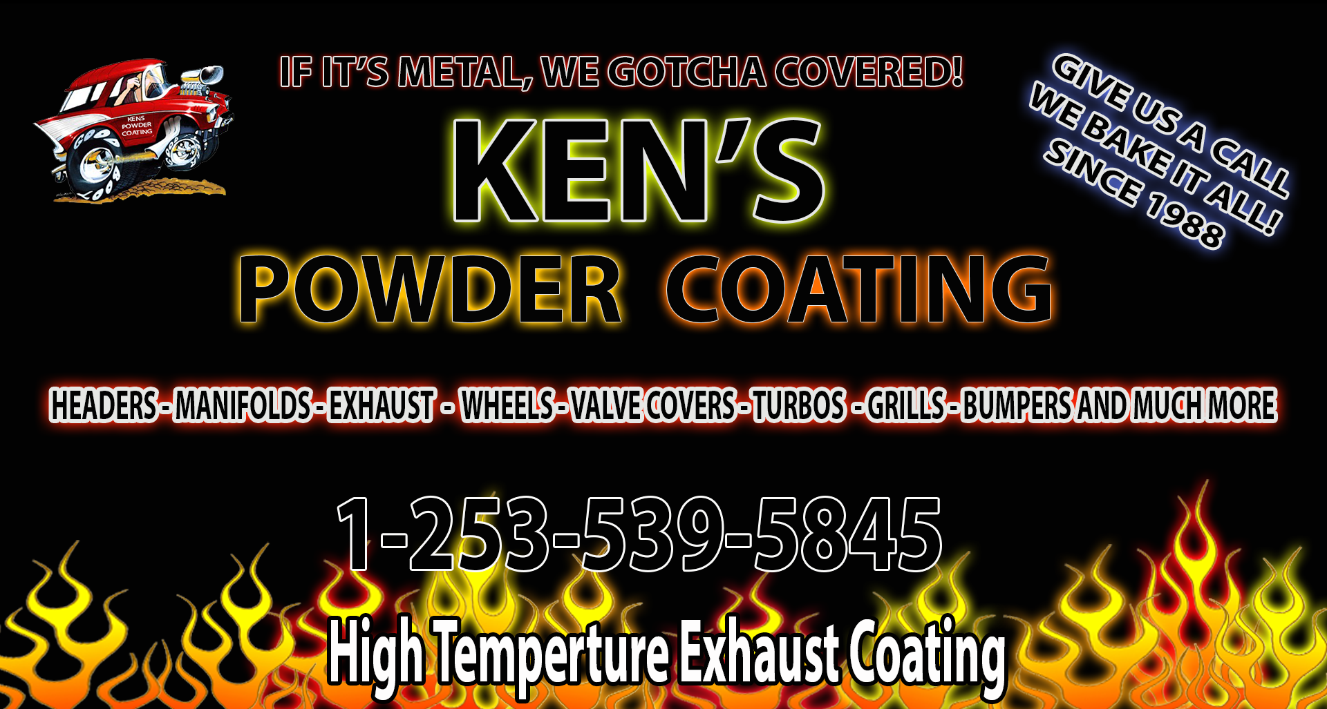 Kens powder coating tacoma